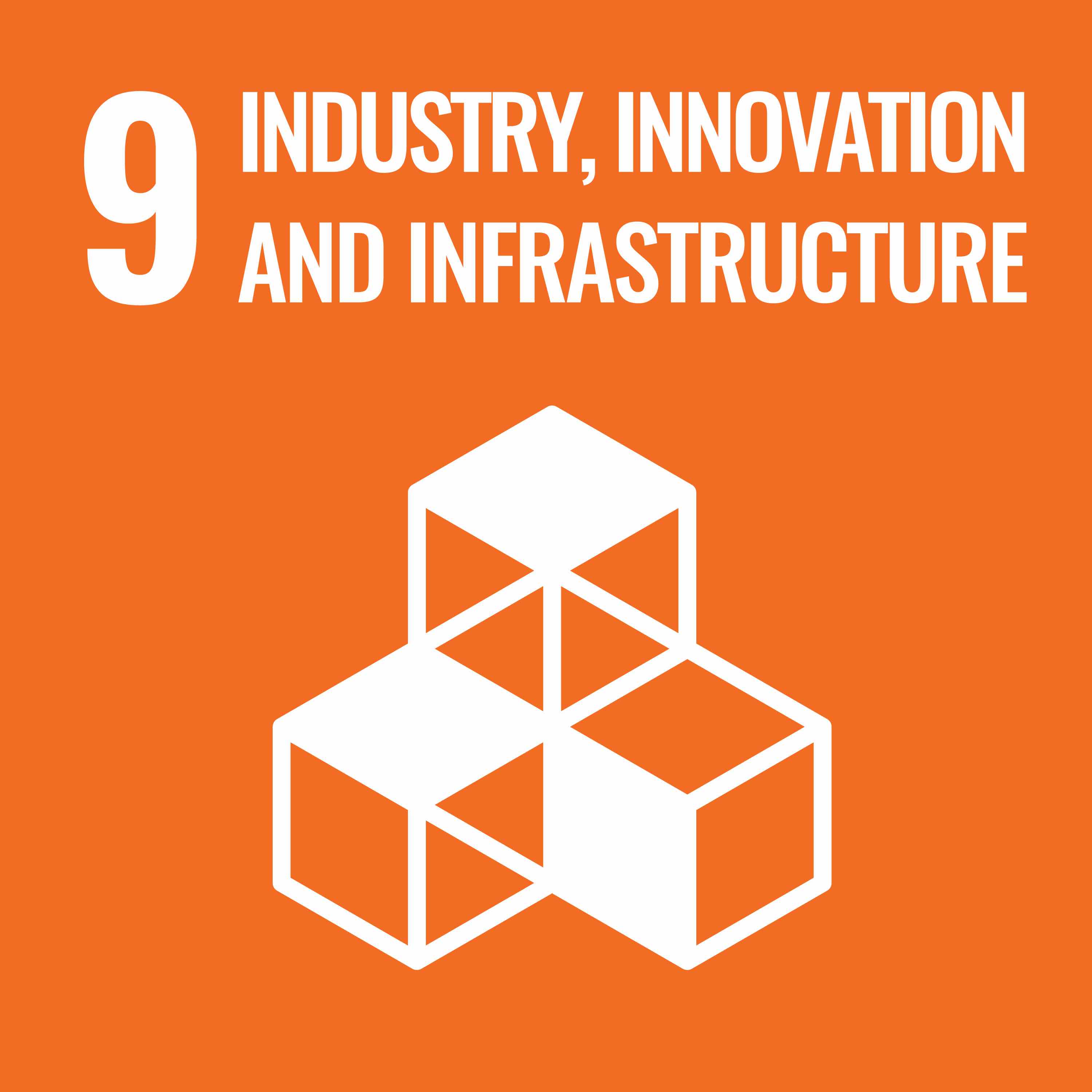 UN SDG 9 - Industry, innovation and infrastructure